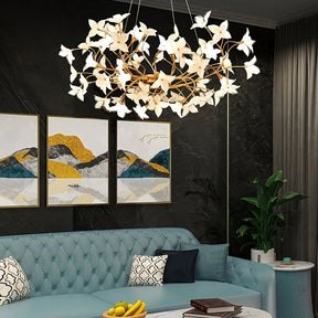 Begonia Branch Living Room Chandelier