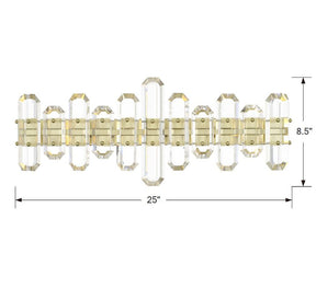 Balton 3 Light Bath Wall Sconce