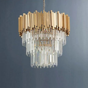 Bourbons Angus Crystal Round Chandelier