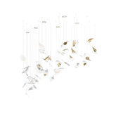 Galaxy Breezeleaf Meteor Shower Crystal Spiral Chandelier