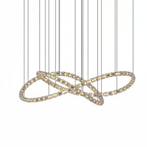 Gabriel Gold Crystal Chandelier