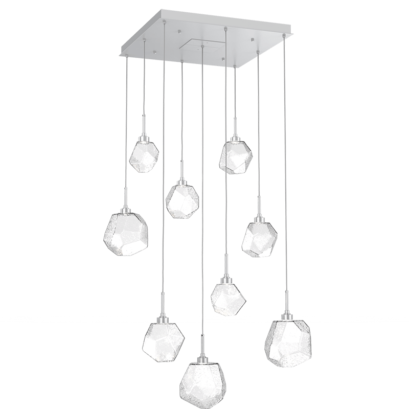 Art Twisted Square Chandelier