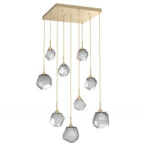 Art Twisted Square Chandelier