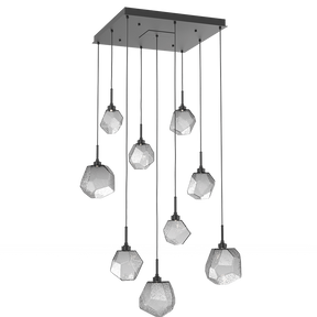 Art Twisted Square Chandelier