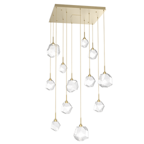 Art Twisted Square Chandelier