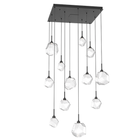 Art Twisted Square Chandelier