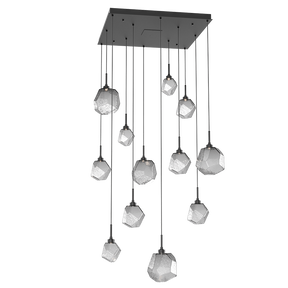 Art Twisted Square Chandelier