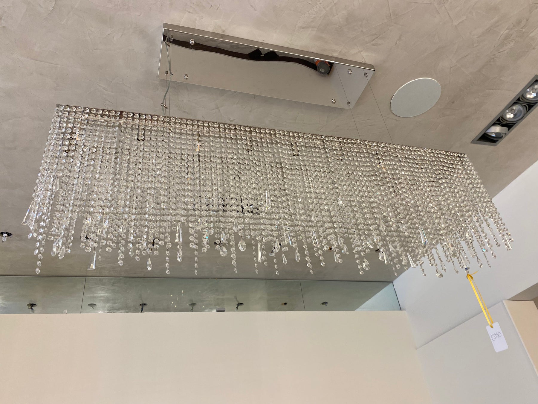 Classical 20 Light Long Crystal Chandelier