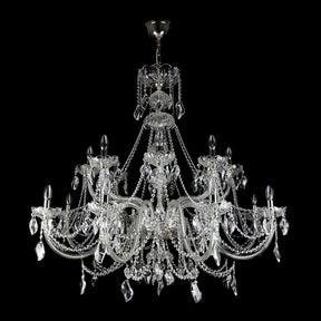 Classical Aristocratico 16 Light Crystal Glass Chandelier