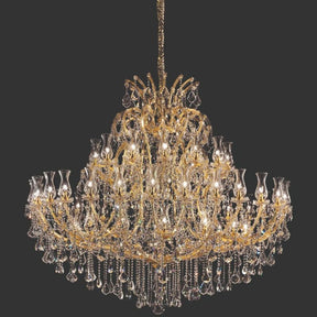 Classical Maria Theresa 15-56 Light Crystal Glass Chandelier