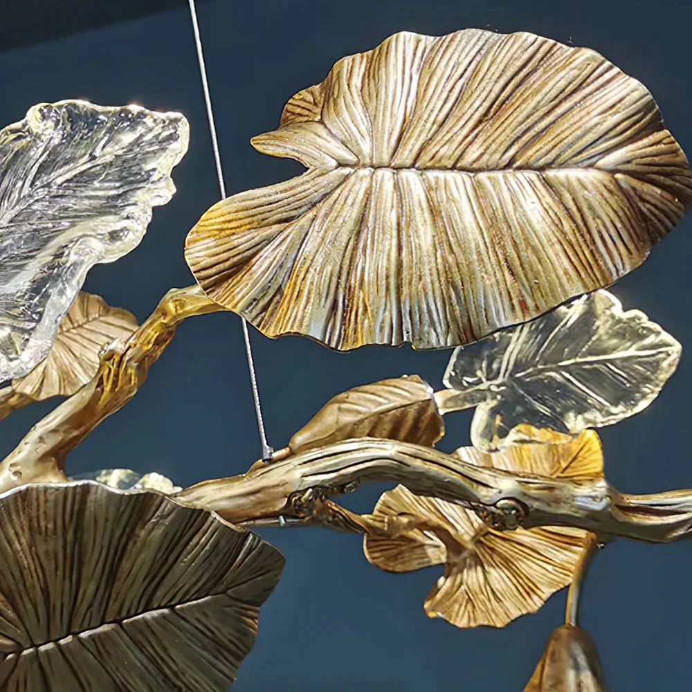 Calathea Modern Glass Chandelier