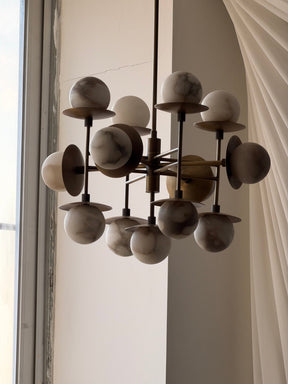 Cara Alabaster Chandelier - Vakkerlight