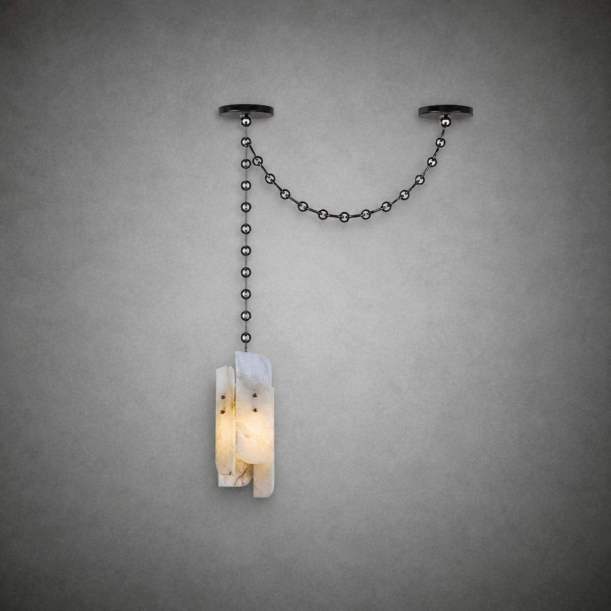Cascading Chain Cluster Chandelier