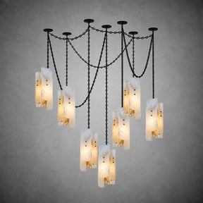 Cascading Chain Cluster Chandelier