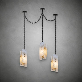 Cascading Chain Cluster Chandelier