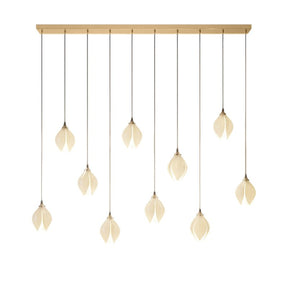 Galaxy Celeste Flora Crystal Spiral Chandelier