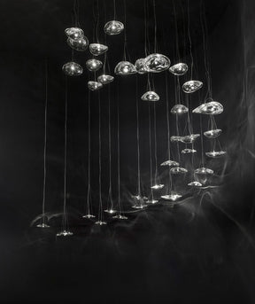 Manta Drift Class Crystal Chandelier
