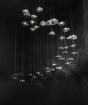 Manta Drift Class Crystal Chandelier