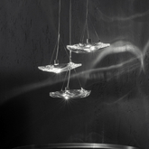 Manta Drift Class Crystal Chandelier