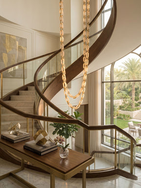 Chain Link Chandelier - Vakkerlight