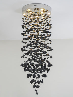 Black Stones Chandeliers