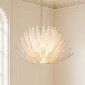 Chandelier Orchid Glass Calista