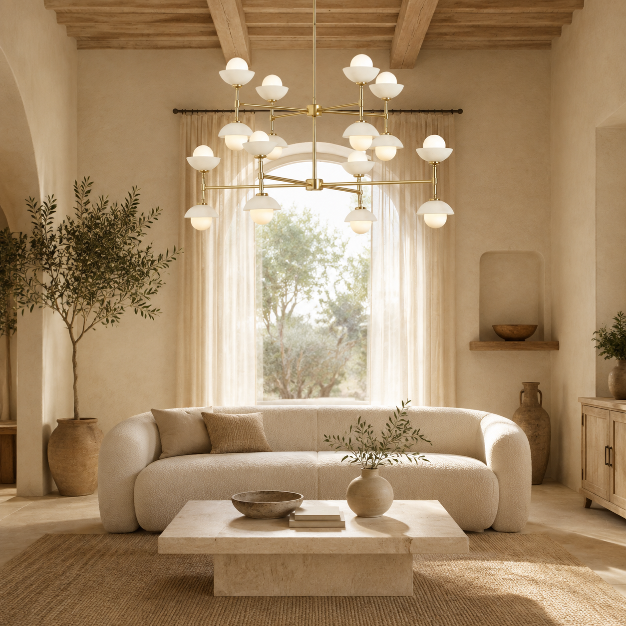 Chandelier  Refined Modern