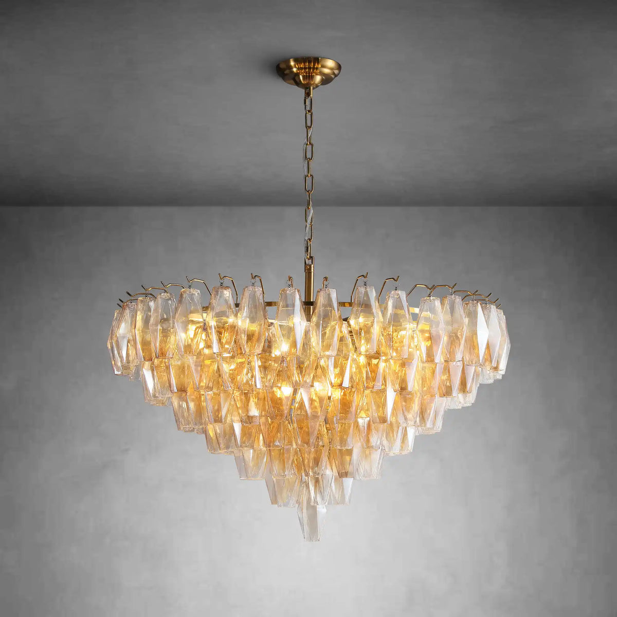 Renee Luxurious Chandelier Lighting Fixture 37" 47" 62"