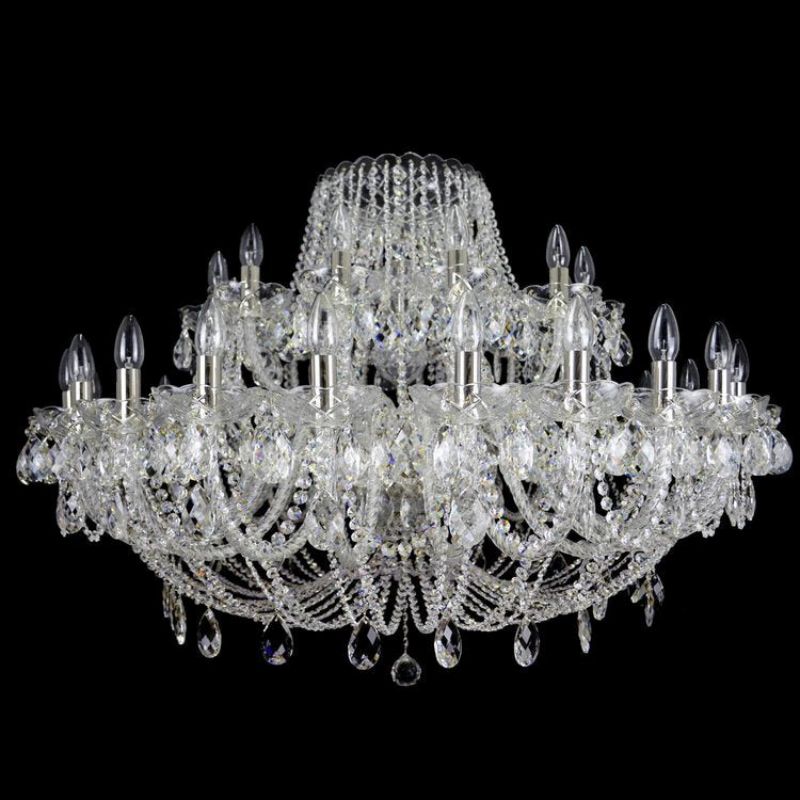 Classical Classe 36 Light Crystal Glass Chandelier