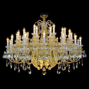 Classical Reign 49 Light Crystal Chandelier