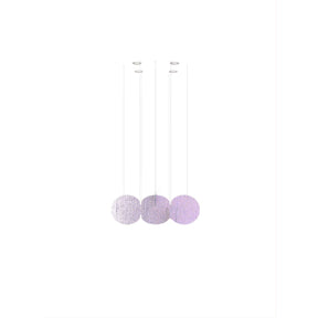 Clouds Iridescent Disc Chandelier