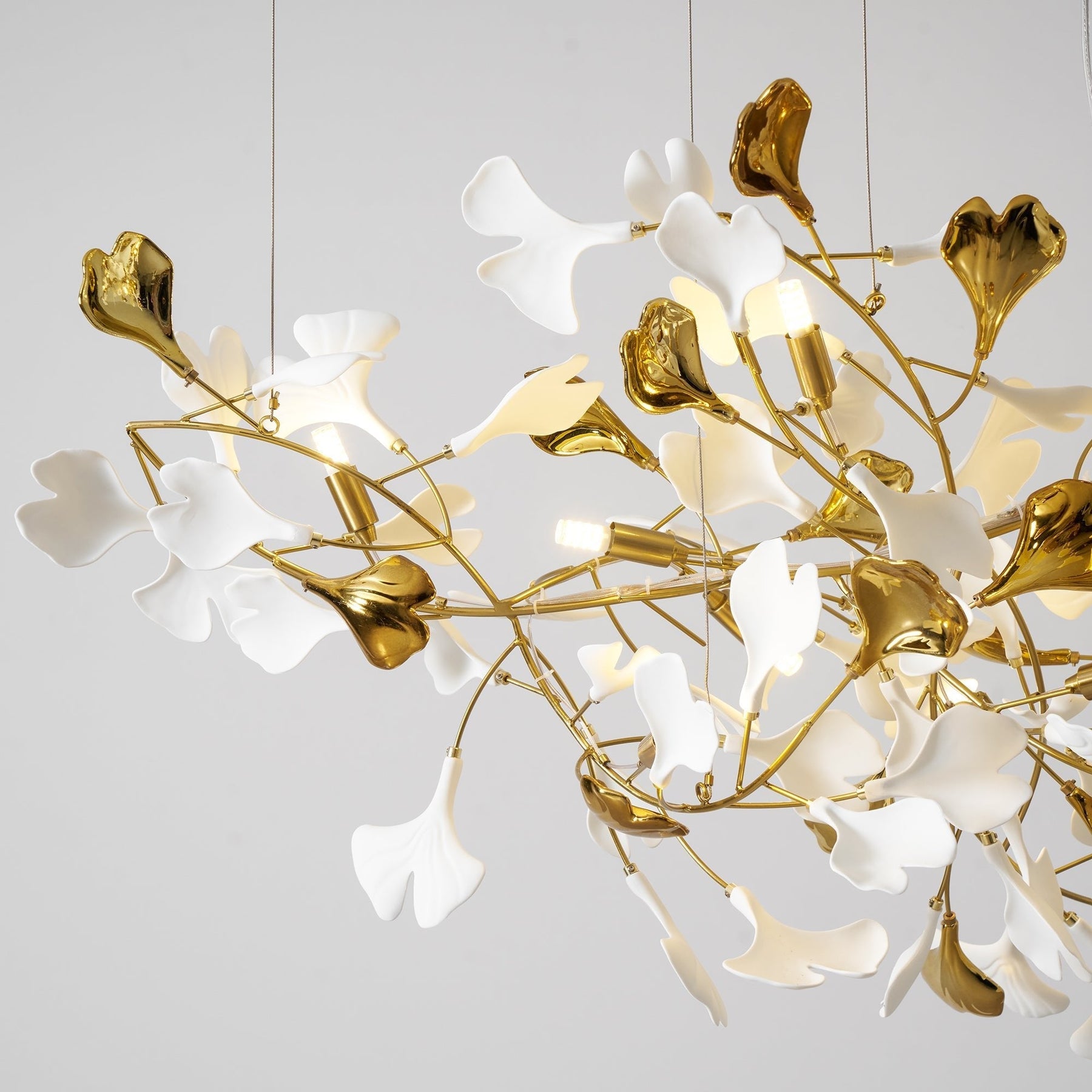 Gingko Ceramics Combination Branch Chandelier