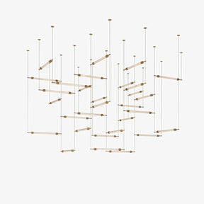 Crystal Grid Customize Chandelier