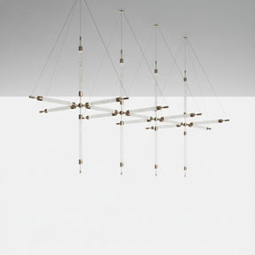 Crystal Grid Customize Chandelier