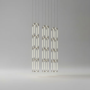 Crystal Grid Customize Chandelier