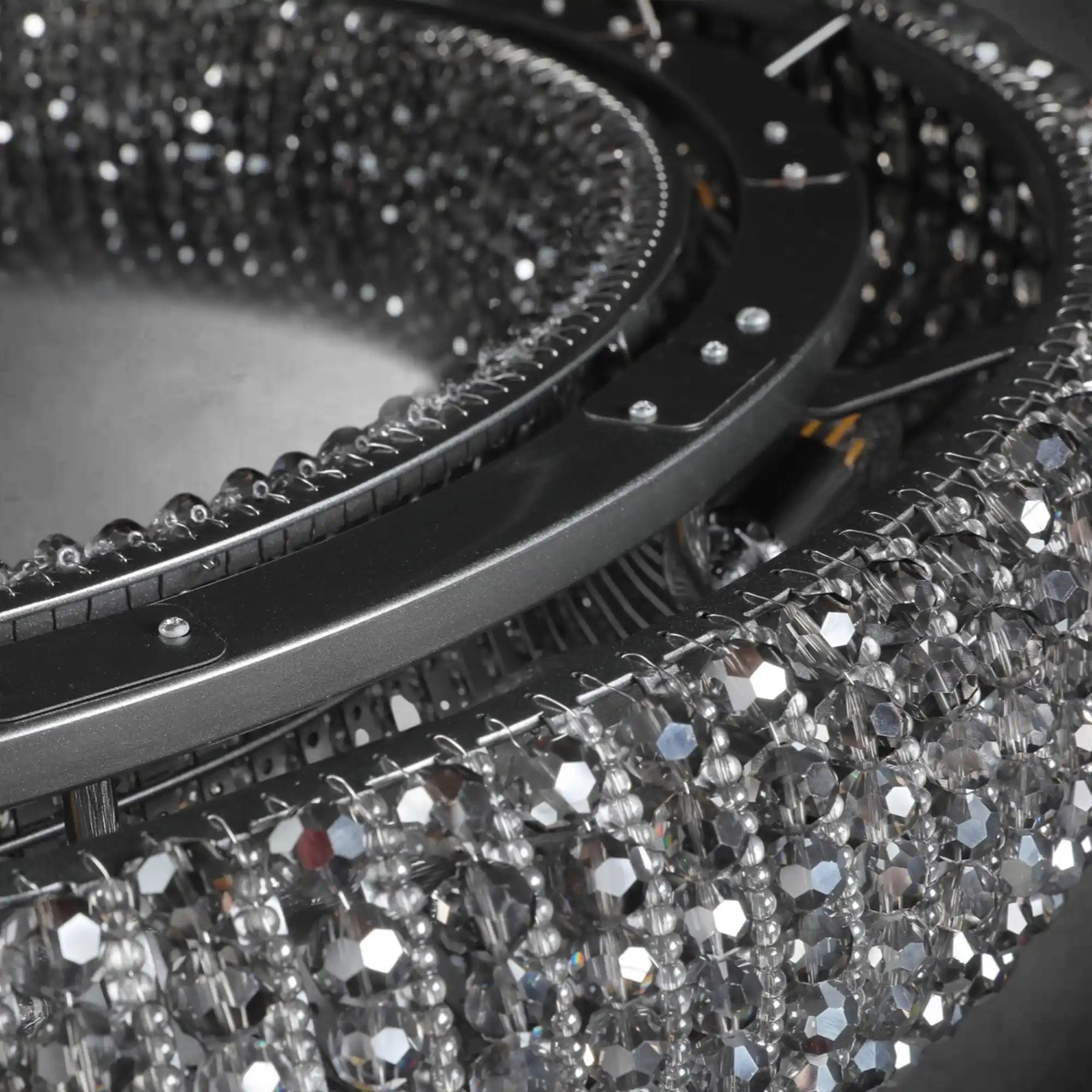 Halo Smoke Crystal Chandelier 31" 42" 60"