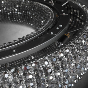 Halo Smoke Crystal Chandelier 31" 42" 60"