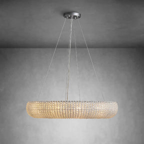 Halo Smoke Crystal Chandelier 31" 42" 60"