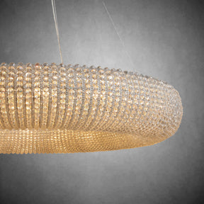 Halo Smoke Crystal Chandelier 31" 42" 60"