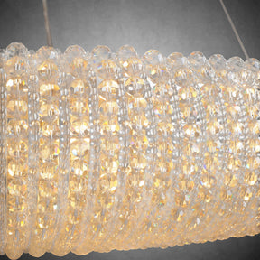 Halo Smoke Crystal Chandelier 31" 42" 60"