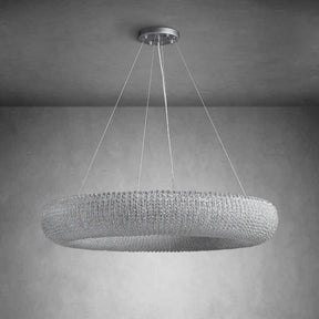 Halo Smoke Crystal Chandelier 31" 42" 60"