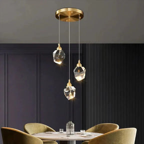 Cassian Postmodern Crystal Multi-Lights Pendant Chandelier