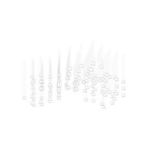 Crystal Pixels Customize Chandelier