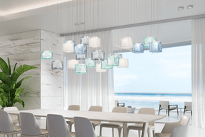 Crystal Pixels Customize Chandelier