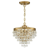 Calypso 13 Inch 3 Light Mini Chandelier