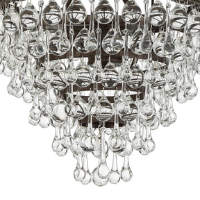 Calypso 13 Inch 3 Light Mini Chandelier