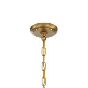 Crystorama Calypso 8-Light 25-Inch Chandelier, Clear Glass Accents