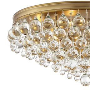 Calypso 20 Inch 6-Light Crystal Flush Mount