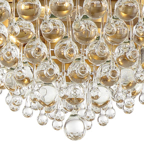 Calypso 20 Inch 6-Light Crystal Flush Mount