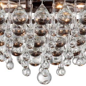 Calypso 20 Inch 6-Light Crystal Flush Mount